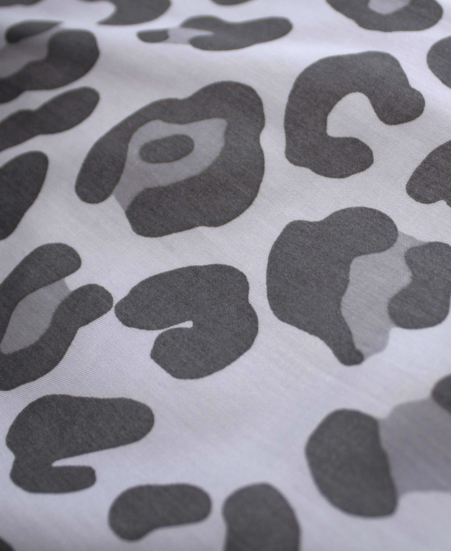 Gray/Silver 100% Cotton 3 Piece Comforter Set