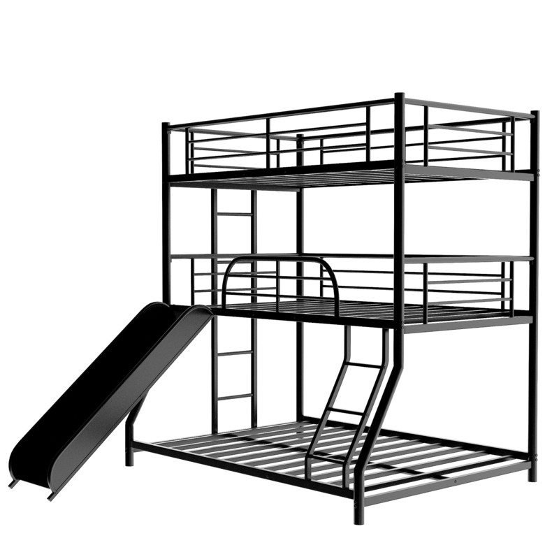 Gretchine Twin Over Twin Over Full Triple / Quad Bunk Bed by Isabelle & Max™