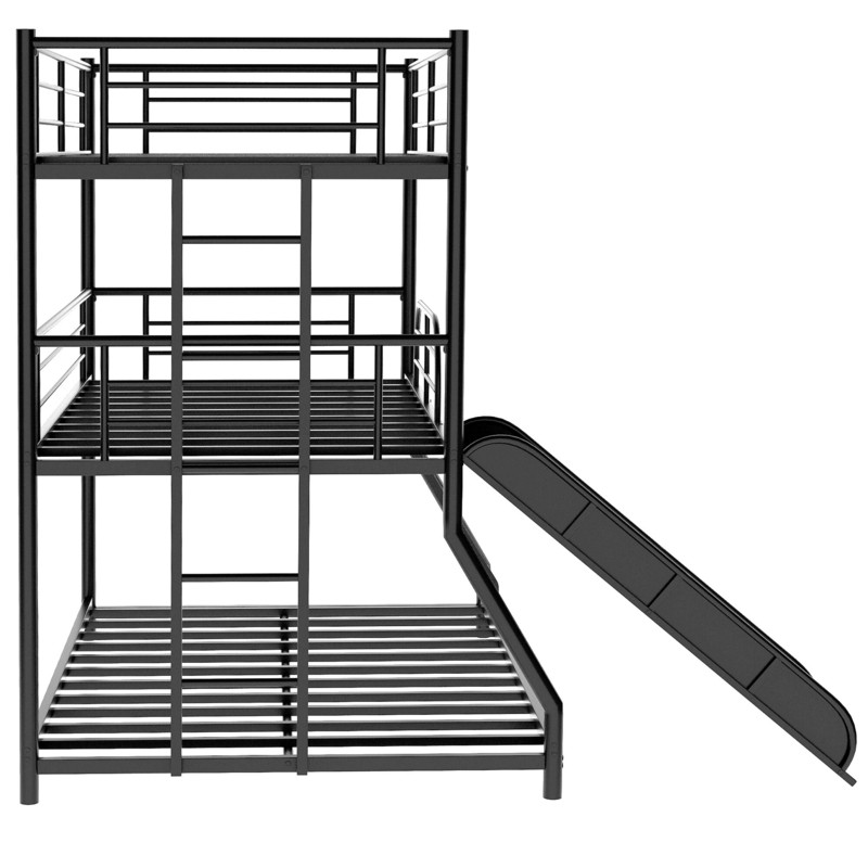 Gretchine Twin Over Twin Over Full Triple / Quad Bunk Bed by Isabelle & Max™