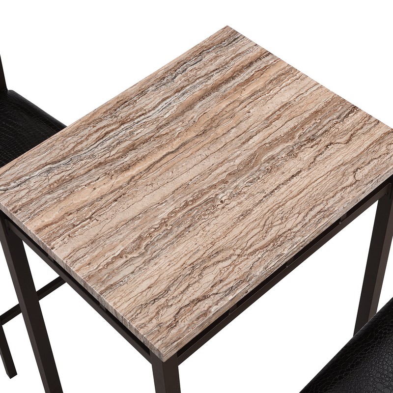 Gulledge 2 - Person Bar Height Dining Set