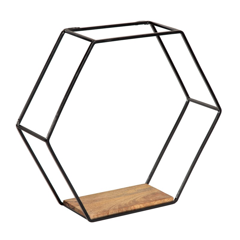 Hans 5 Piece Hexagon Accent Shelf