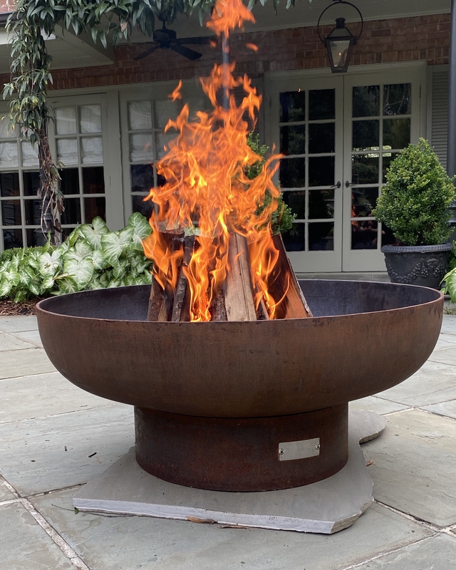 Steel Outdoor Fireplaces - Ideas on Foter