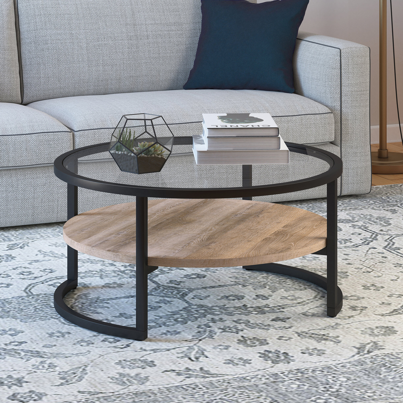 Hayslett Sled Coffee Table with Storage