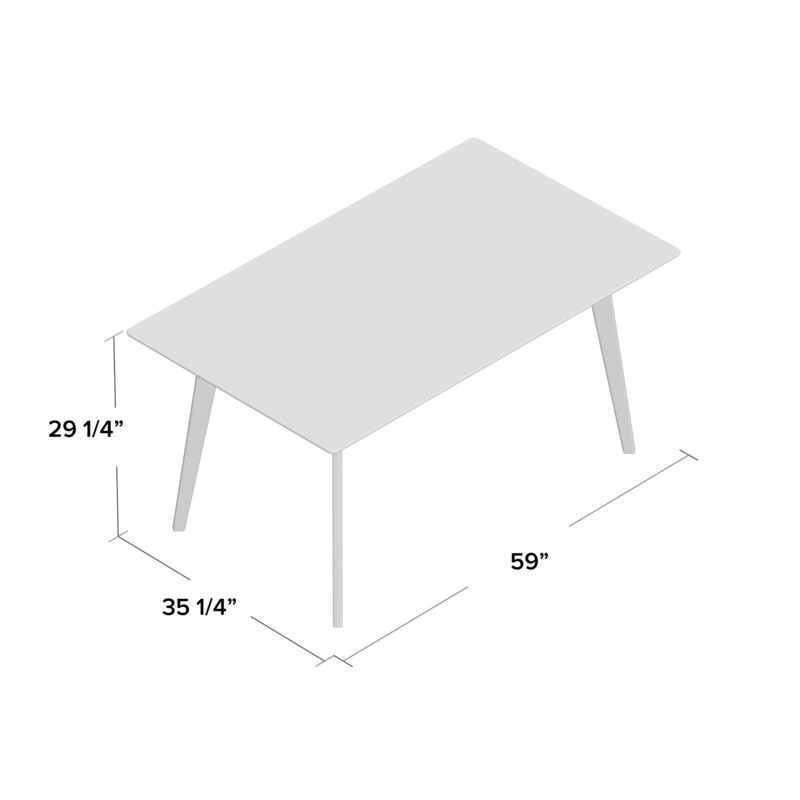 Hazle 59'' Dining Table