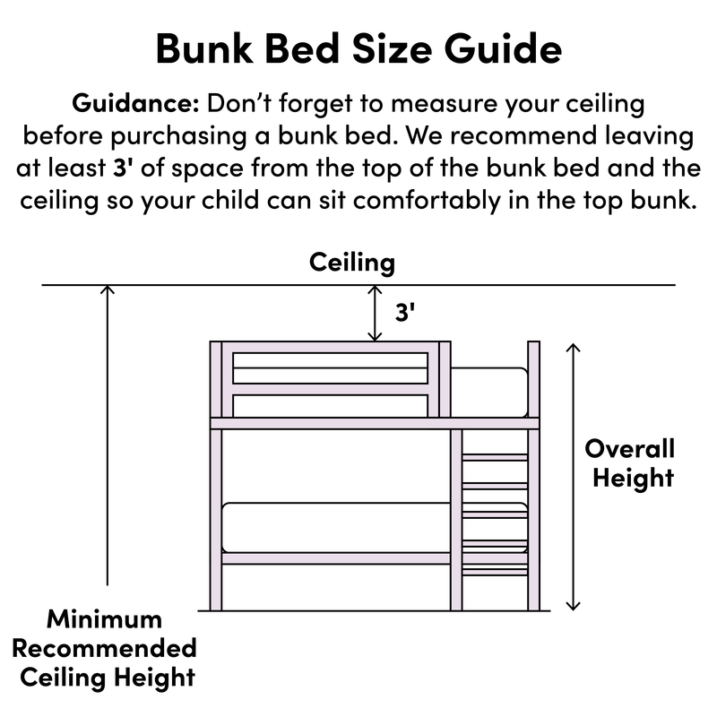 Helzer Twin Over Twin Solid Wood Standard Bunk Bed by Harriet Bee