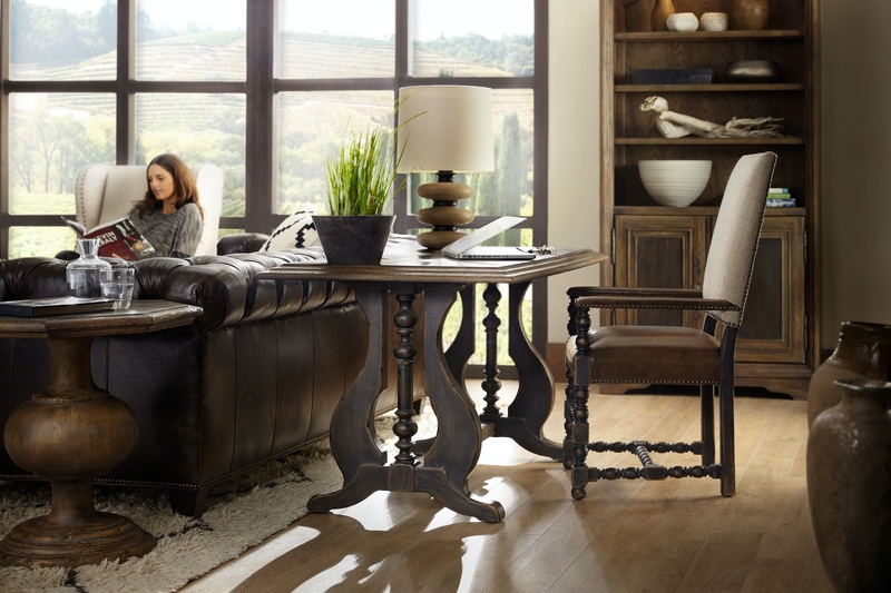 Hill Country Arm Chair in Brown/Beige