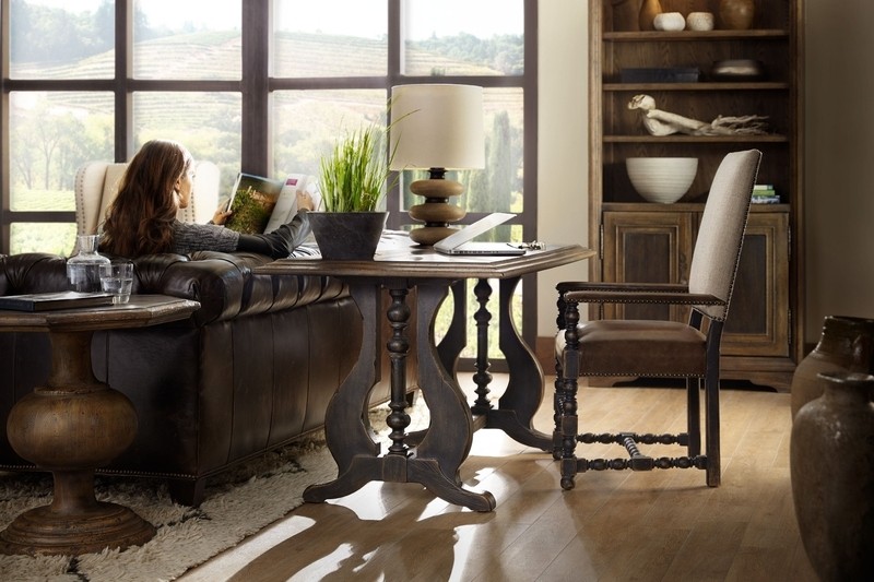 Hill Country Arm Chair in Brown/Beige