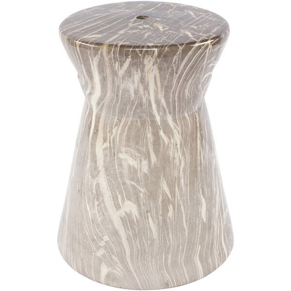 Hourglass Marble Inspired Stool
