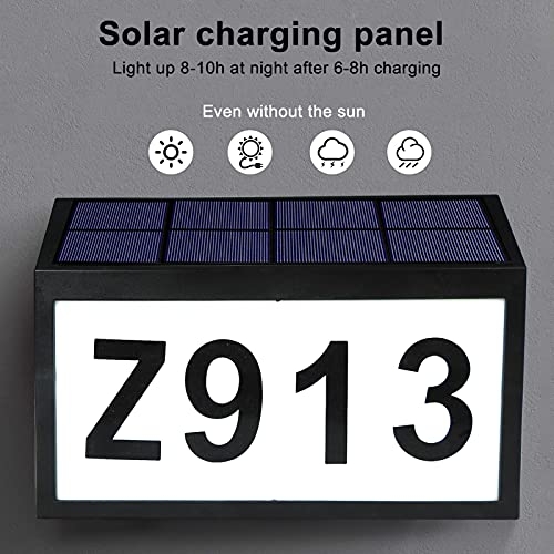 10 Best Solar Powered House Numbers - Ideas on Foter