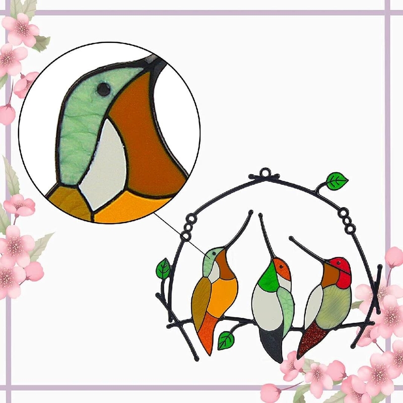 Stained Glass Birds On A Wire - Ideas On Foter