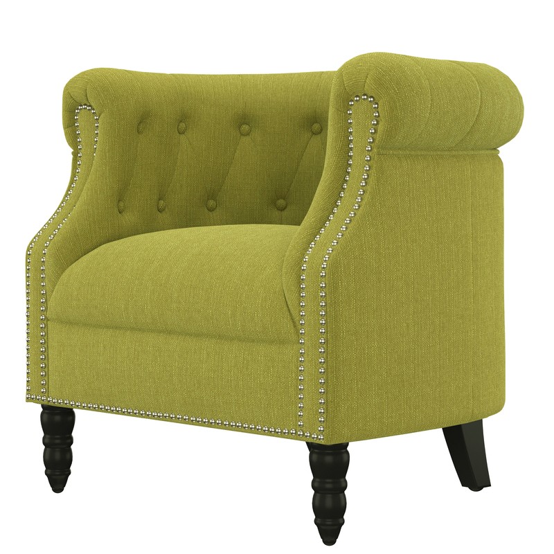 Huntingdon 34'' Wide Tufted Chesterfield Chair