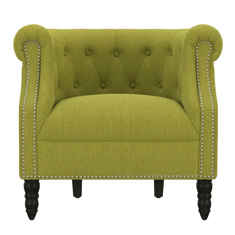 Huntingdon 34'' Wide Tufted Chesterfield Chair
