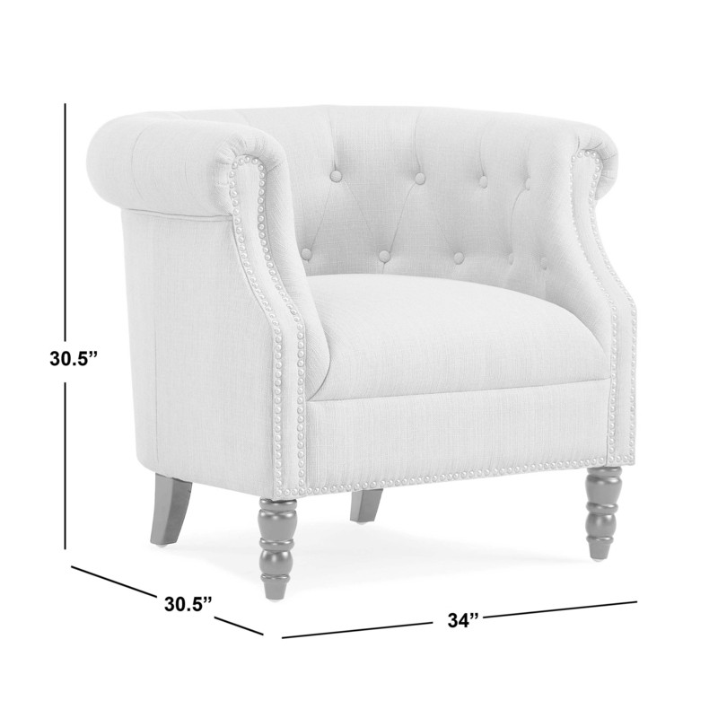 Huntingdon 34'' Wide Tufted Chesterfield Chair