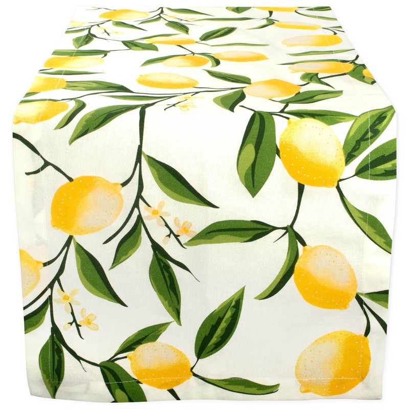 Hyde Lemon Bliss Print Table Runner