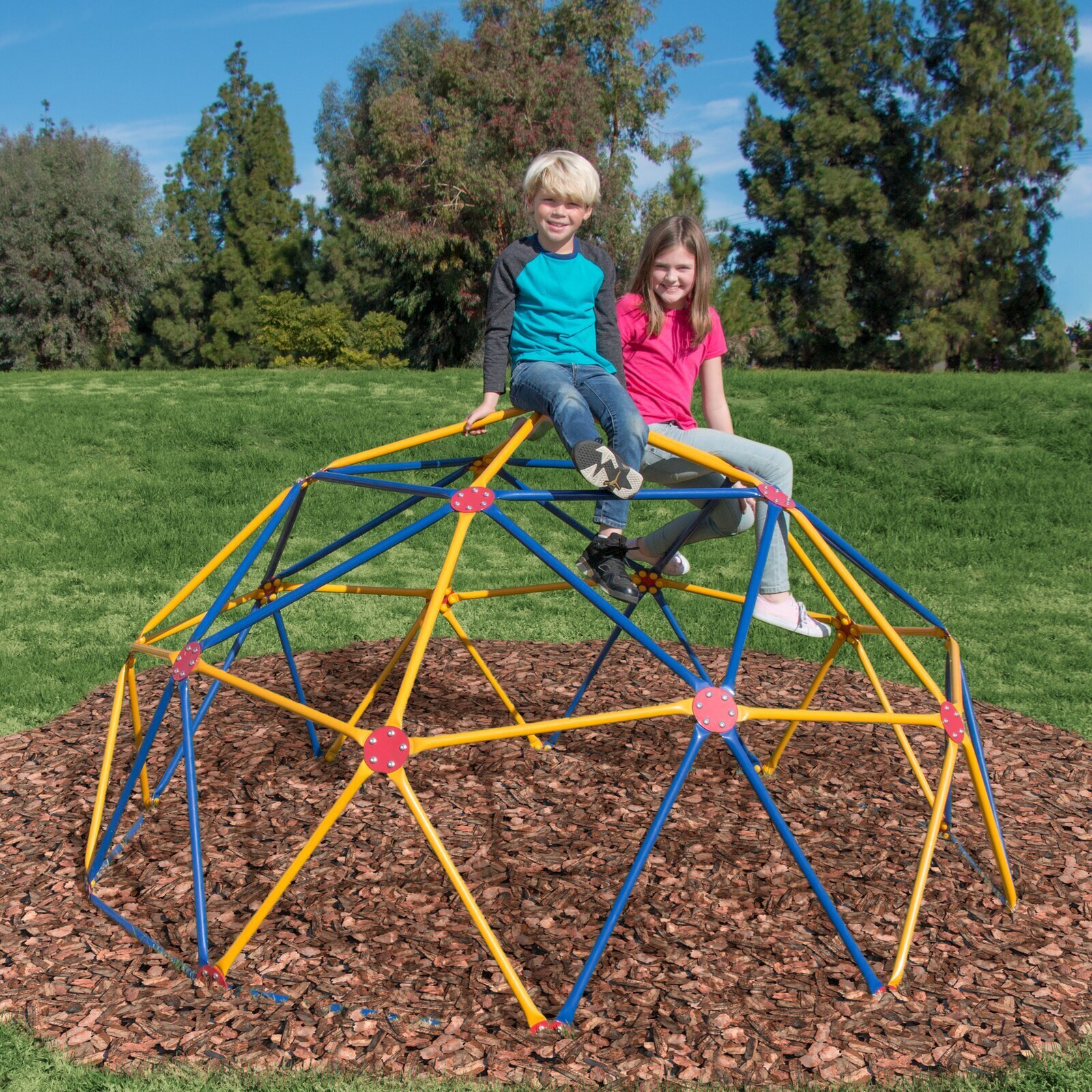 Indoor or Outdoor Dome Style Kids Gym Equipment