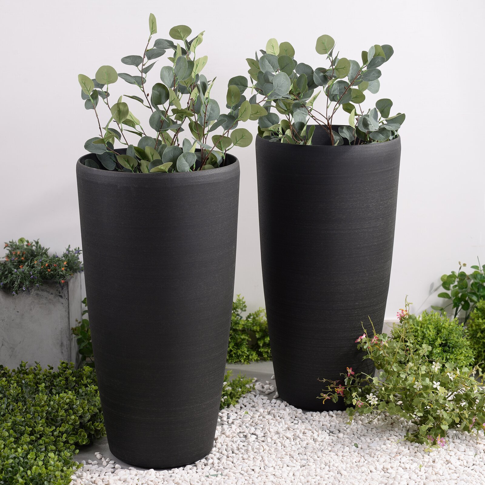 Indoor/Outdoor Tall Plant Pots