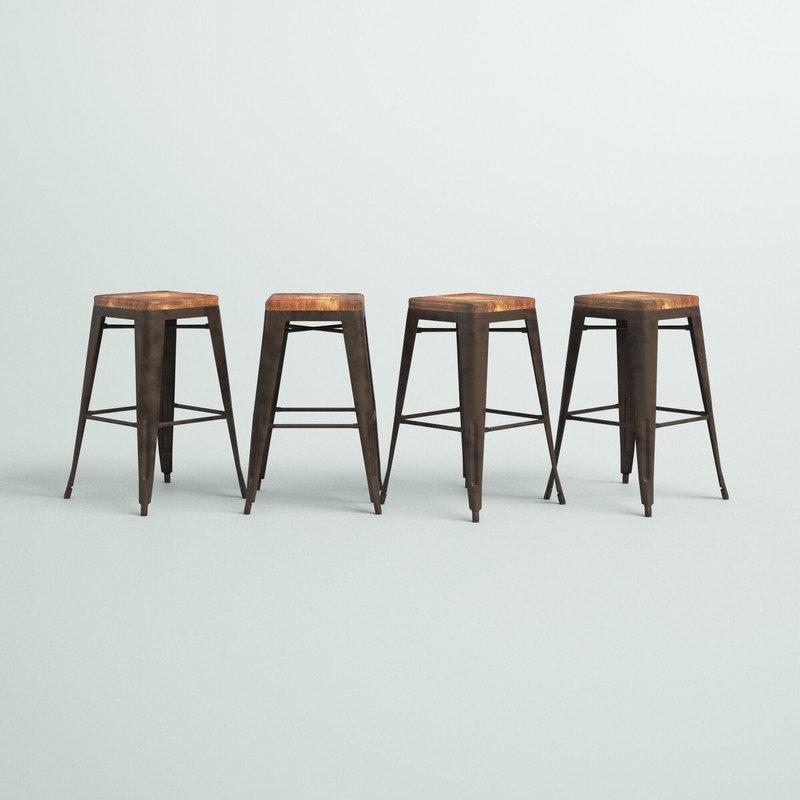 Irvington Solid Wood Bar & Counter Stool