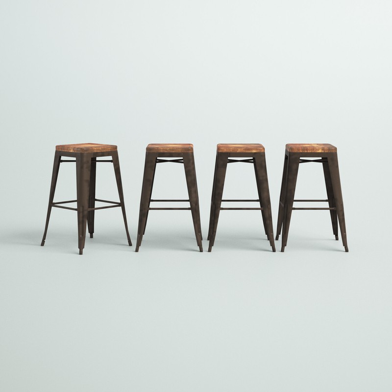 Irvington Solid Wood Bar & Counter Stool