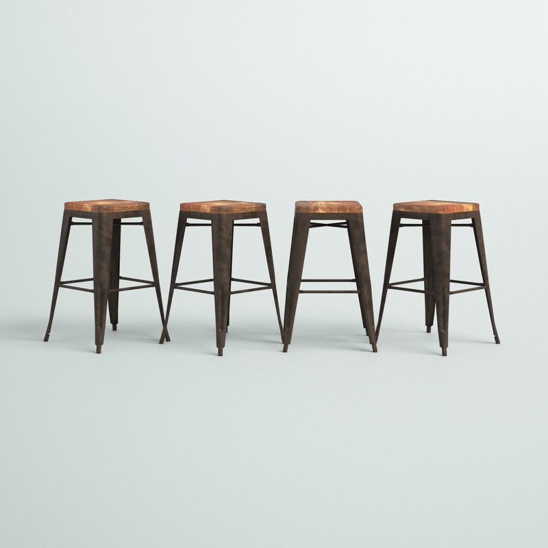 Irvington Solid Wood Bar & Counter Stool