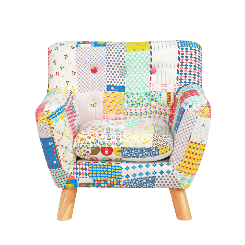 Jacey Floral Kids Club Chair