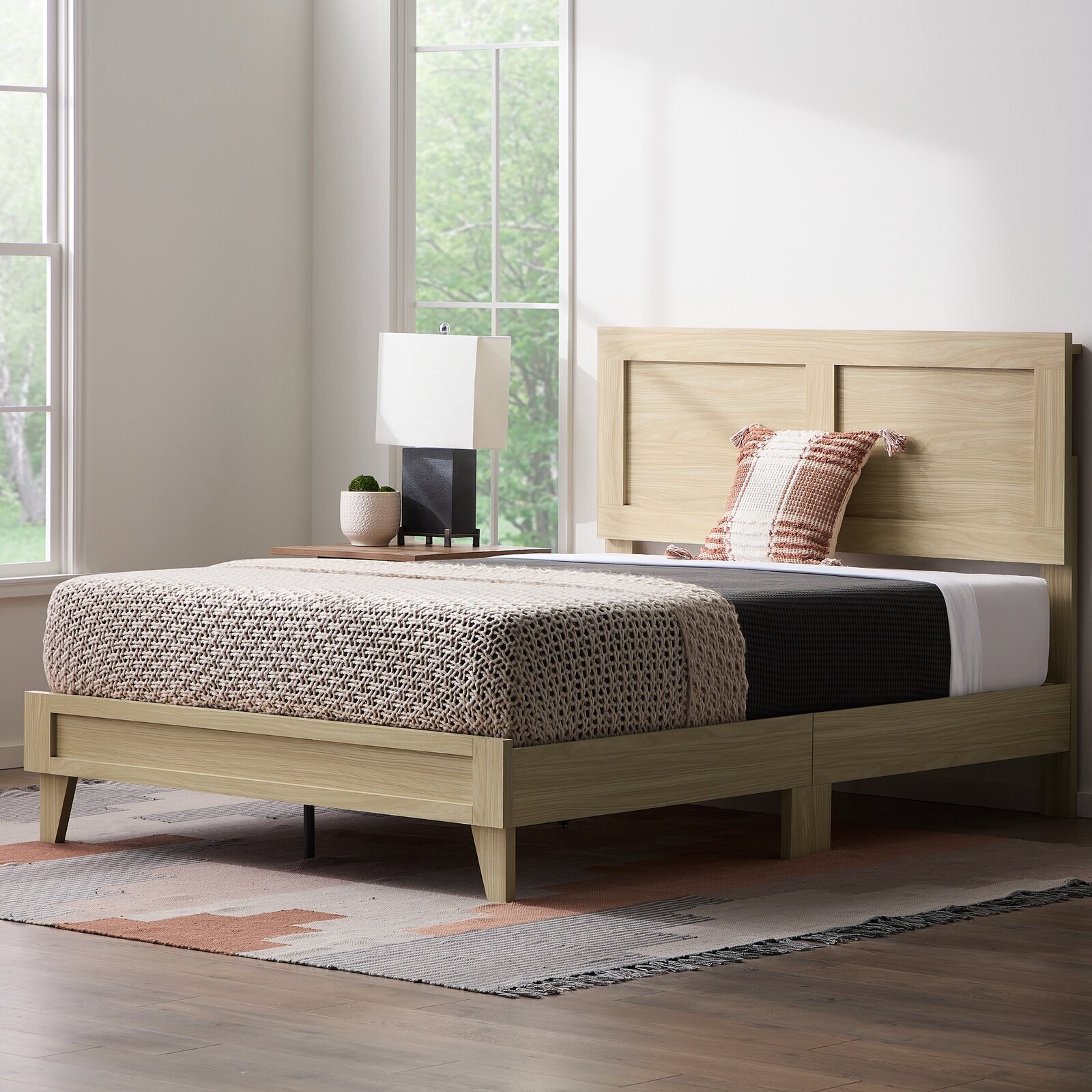 Japandi Bed Frame in Six Size Options