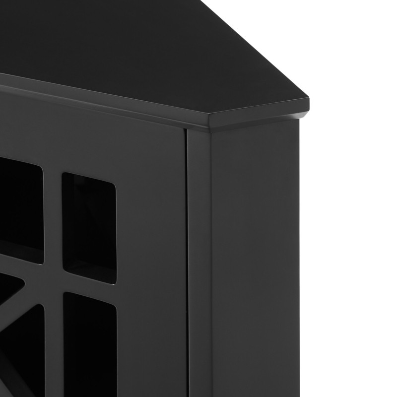 Jason 30'' Tall 2 - Door Corner Accent Cabinet