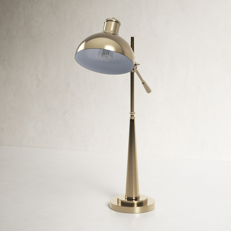Jaylan 32" Brass Desk Lamp