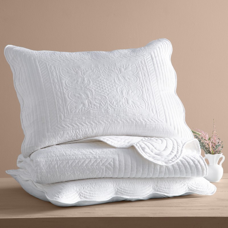 Journey Microfiber Traditional 6 Piece Coverlet / Bedspread Set