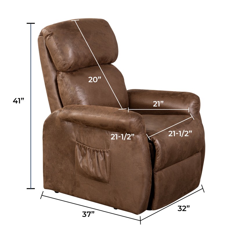 Julia 29.92'' Wide Power Lift Assist Standard Recliner