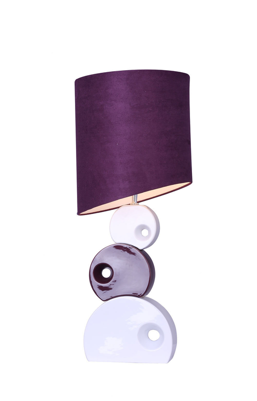 next purple table lamp