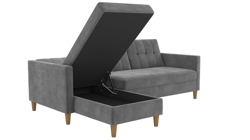 Kayden 84" Wide Reversible Sleeper Sofa & Chaise
