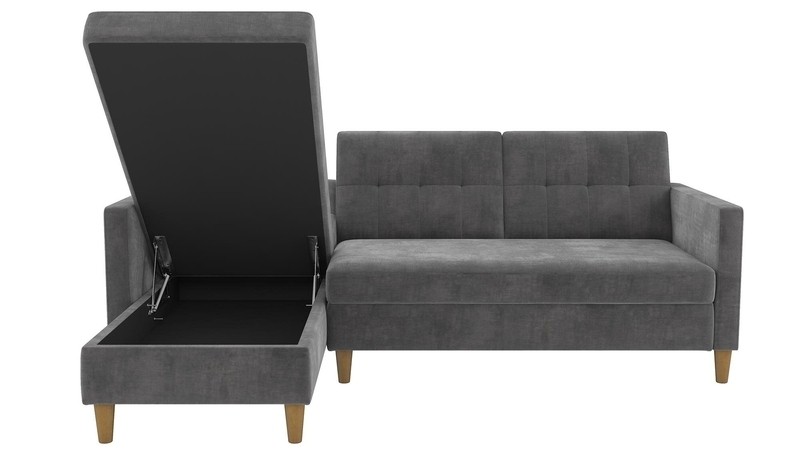 Kayden 84" Wide Reversible Sleeper Sofa & Chaise