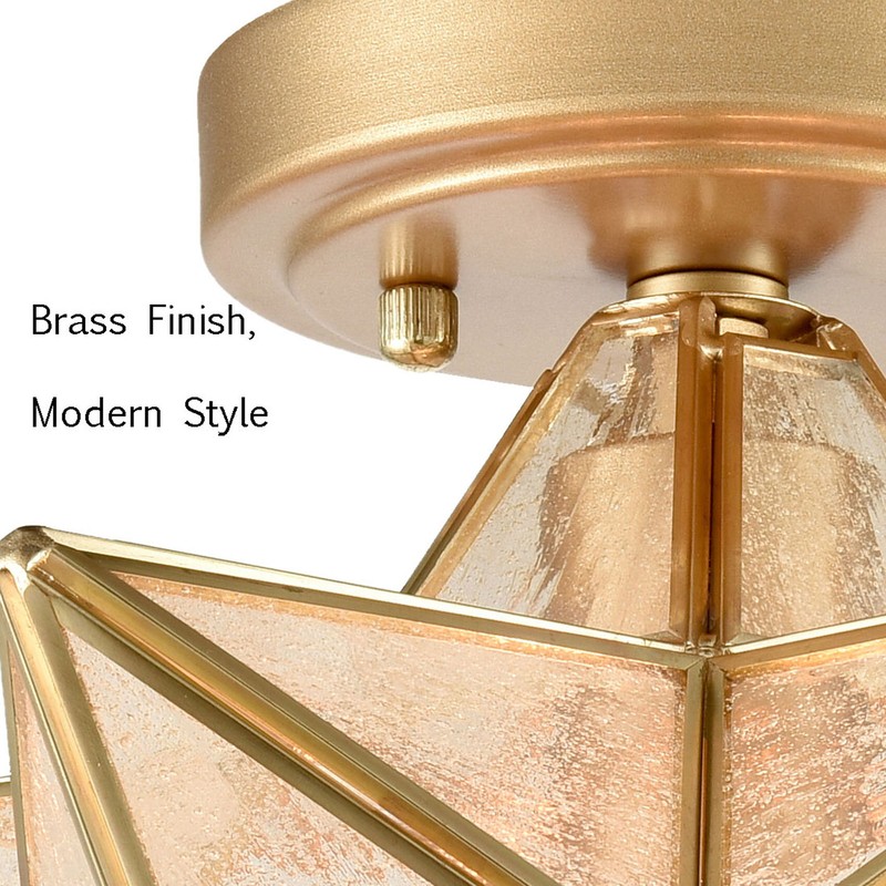 Killead 1 - Light Unique/Statement Star Flush Mount