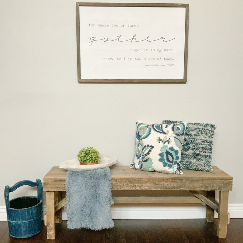 Kisner Wood Bench