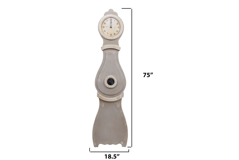 Knupp 75.5" Wood Floor Clock