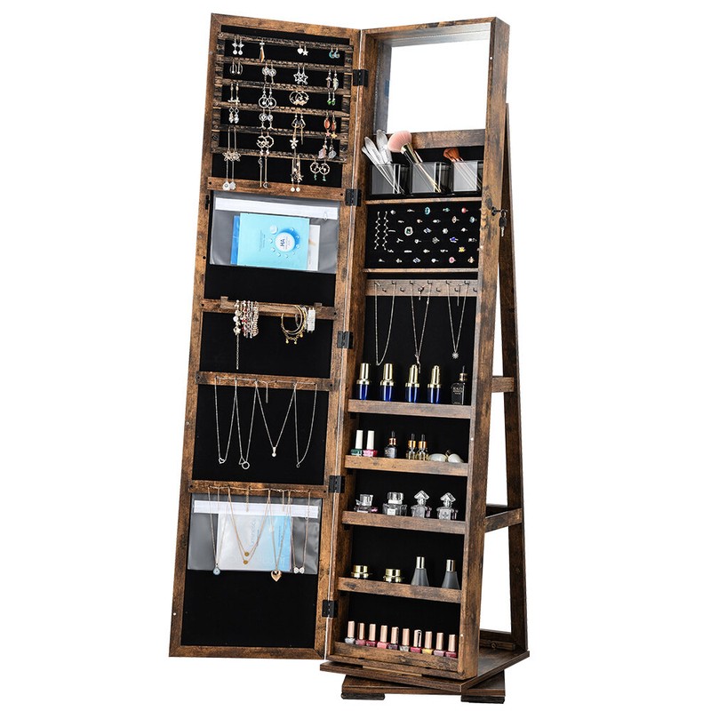 Kowal 15.75'' Wide Jewelry Armoire with Mirror