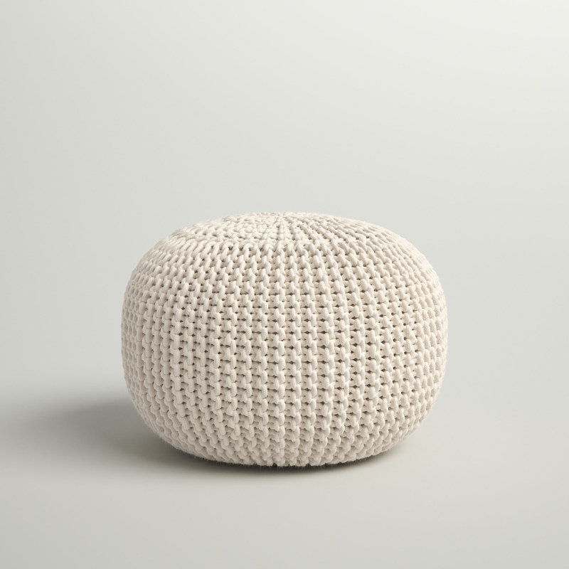 Kylie Outdoor Ottoman with Cushion