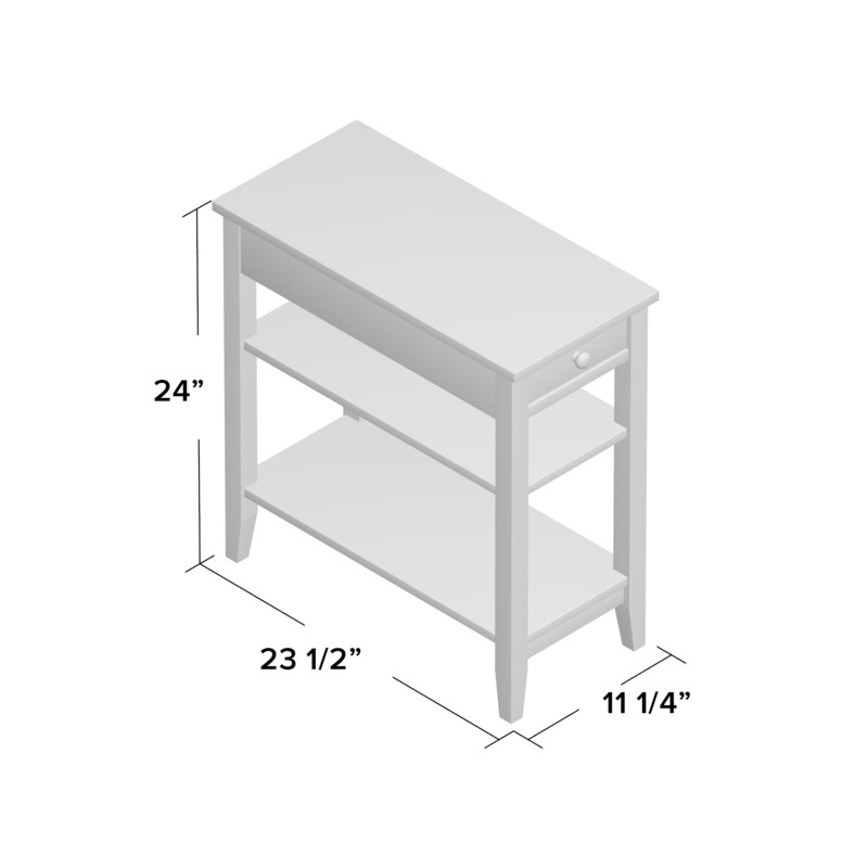 Kym End Table with Storage