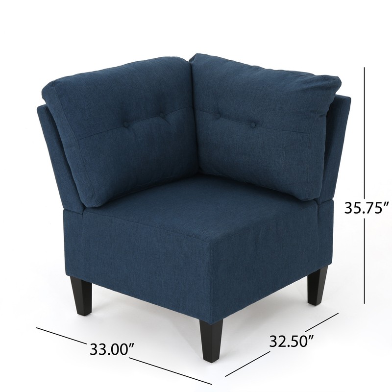 LaGuardia 84.25" Wide Symmetrical Modular Corner Sectional