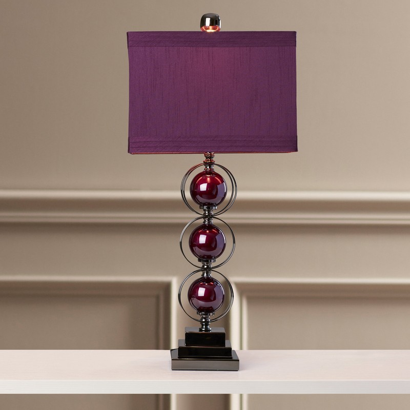 Lana 27 Metallic Purple Table Lamp ?s=l