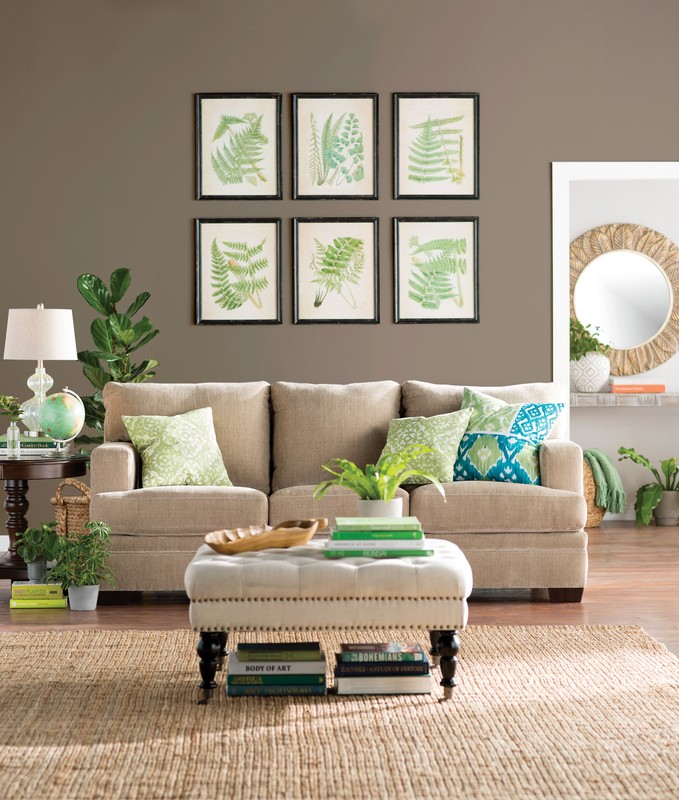 Landis 34.63'' Wide Tufted Square Cocktail Ottoman