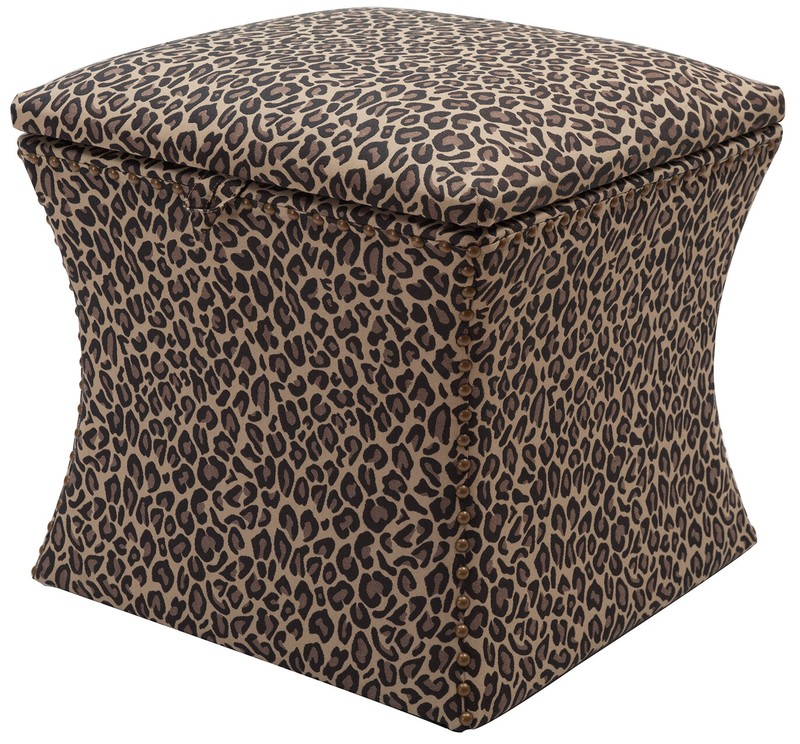 Langlais 20 Wide Square Animal Print Ottoman With Storage 1 ?s=l