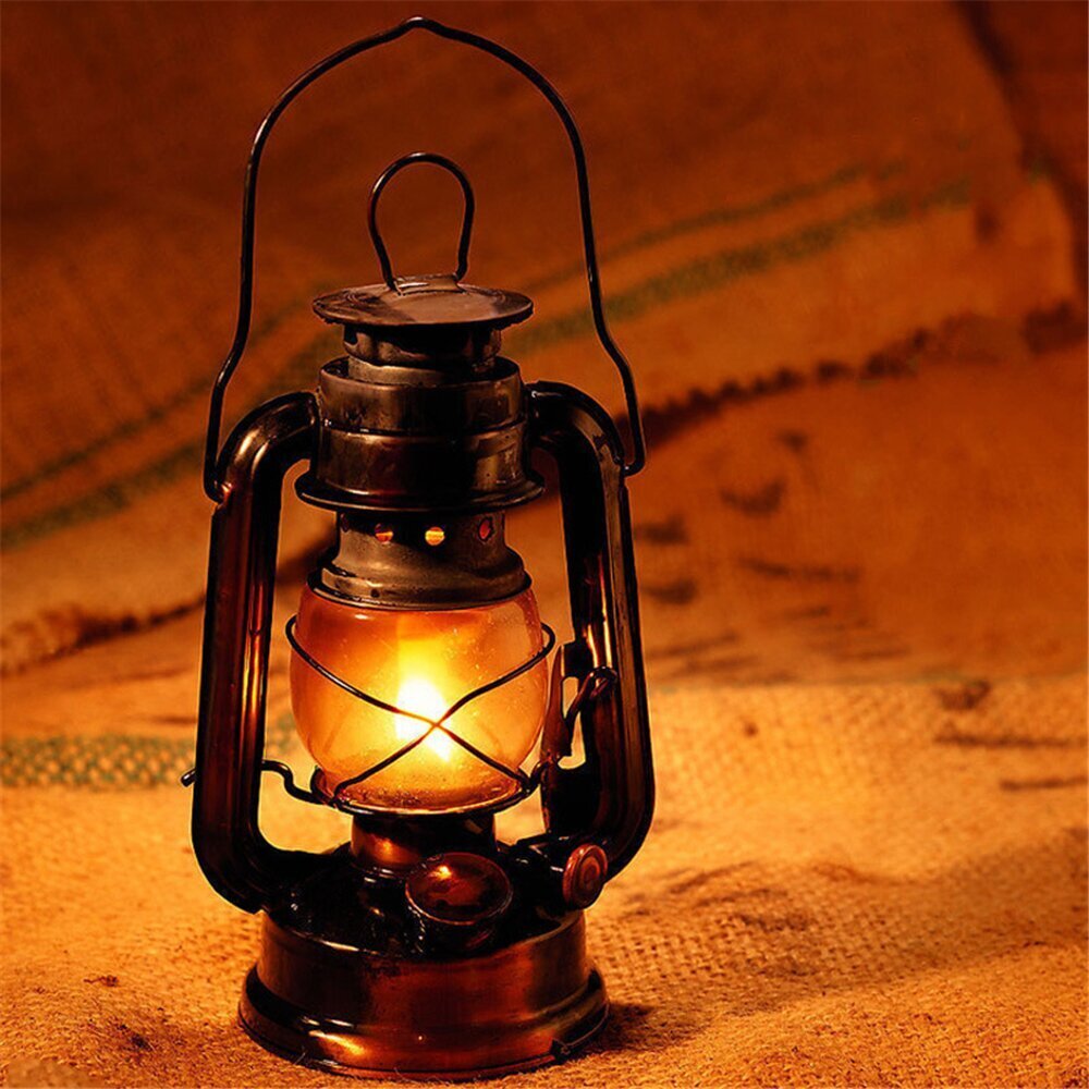 Lantern style Antique Oil Lamp