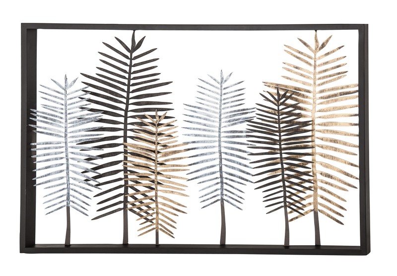 Leaves Metal Iron Wall Decor