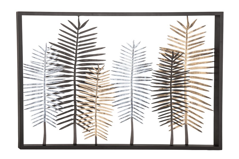 Leaves Metal Iron Wall Decor