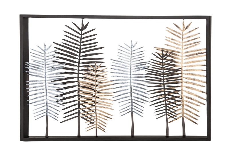 Leaves Metal Iron Wall Decor