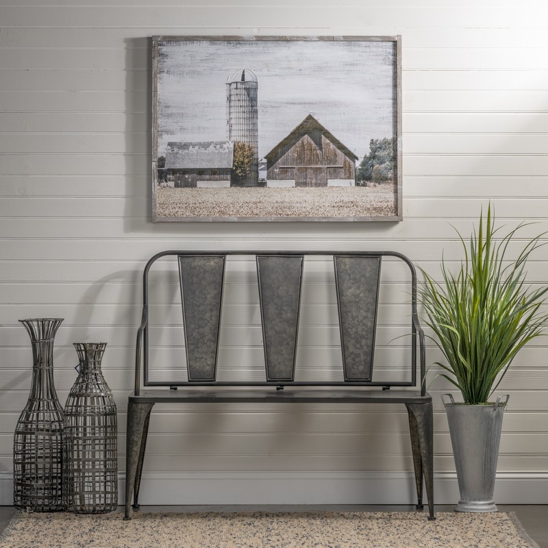 Lebon Iron Garden Bench