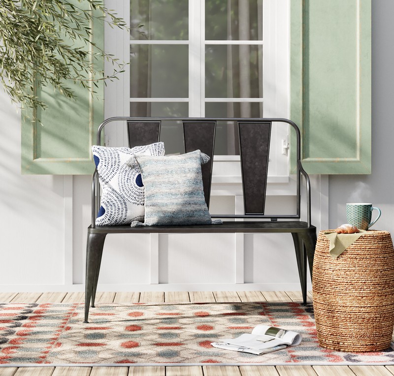 Lebon Iron Garden Bench