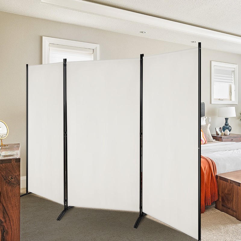 Leveille 102.5'' W x 72'' H 3 - Panel Folding Room Divider