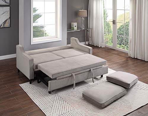 Lexicon Maston Convertible Studio Sofa Bed, Cobblestone